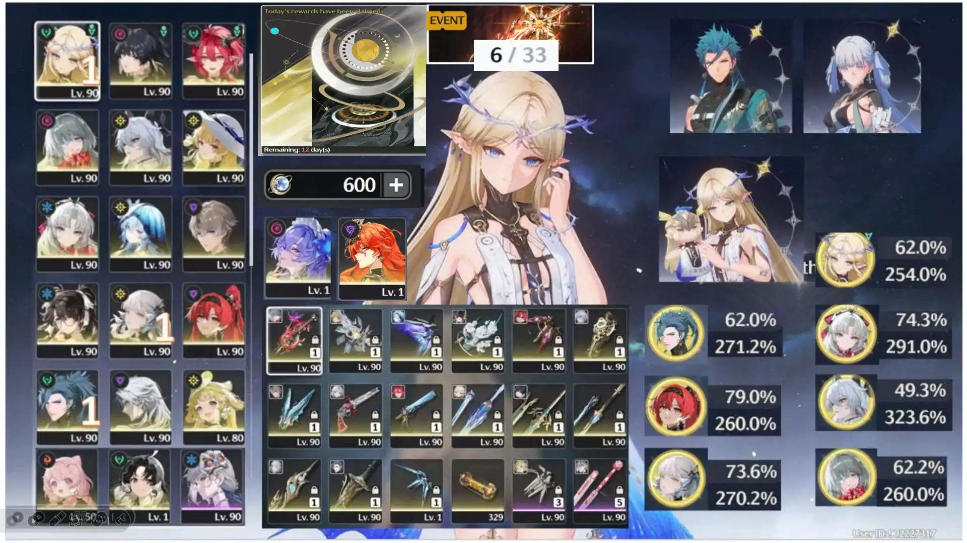 VJP : ACC nhiều char trấn ( SEA )